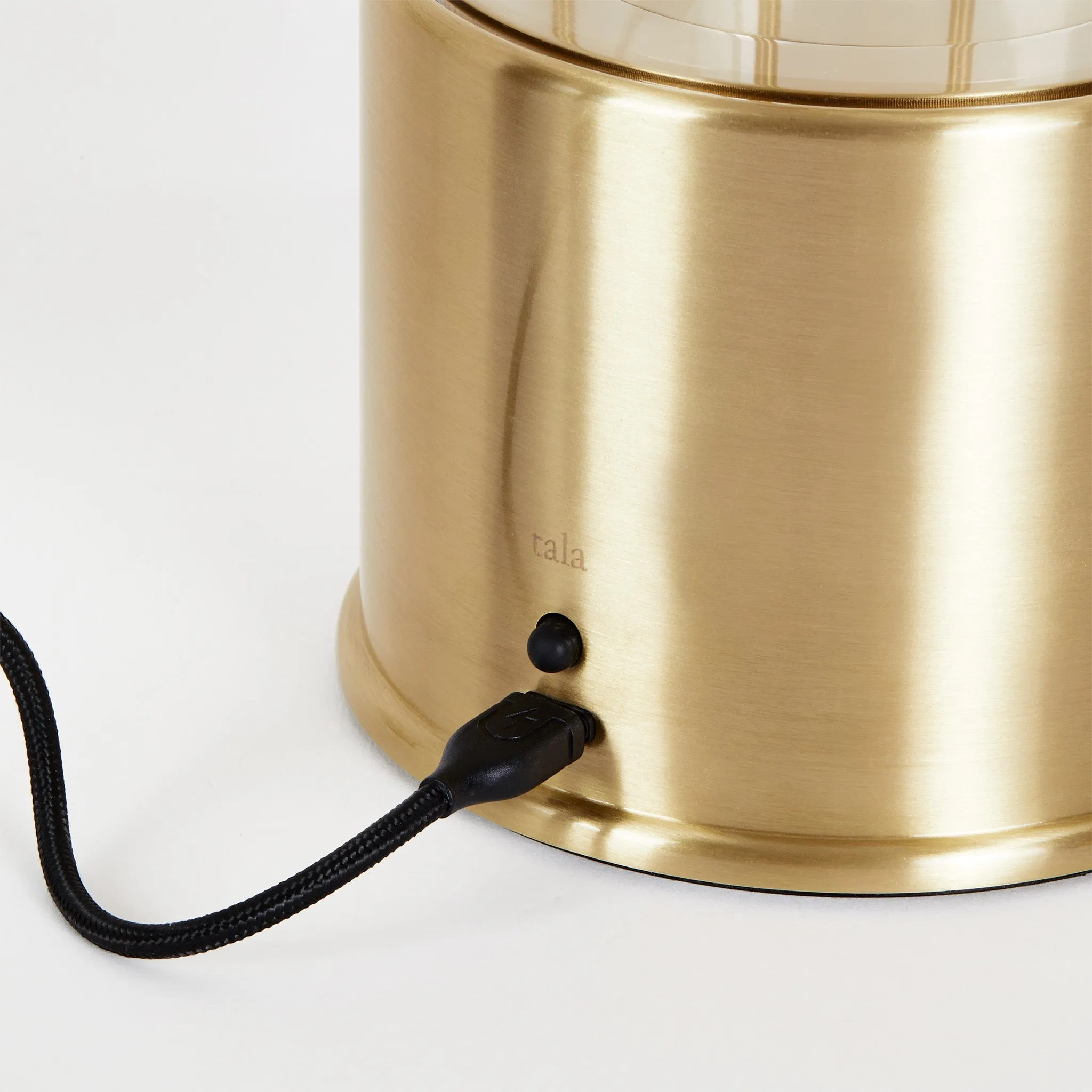 The Muse Portable Lamp in Solid Brass - Set of 2