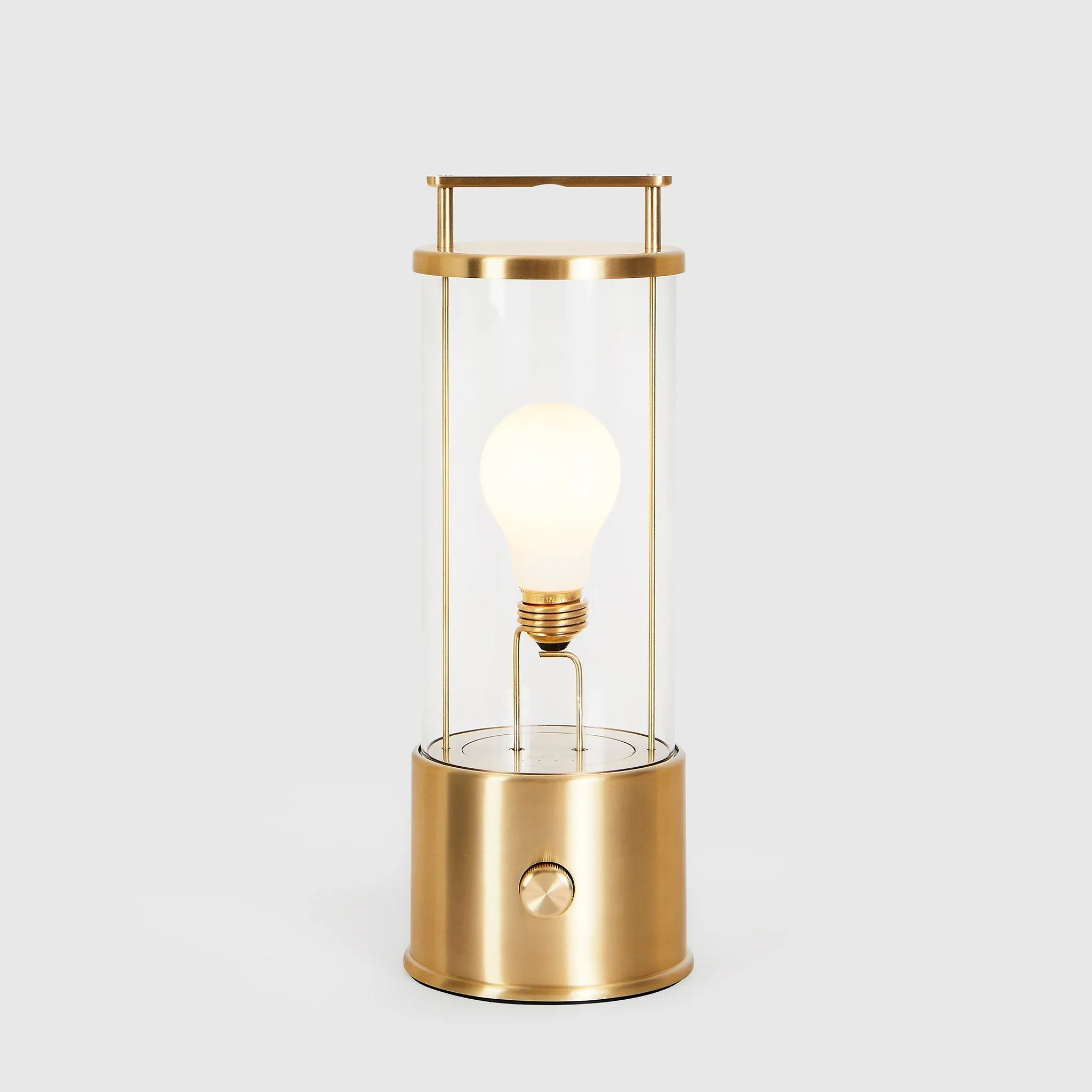 The Muse Portable Lamp in Solid Brass