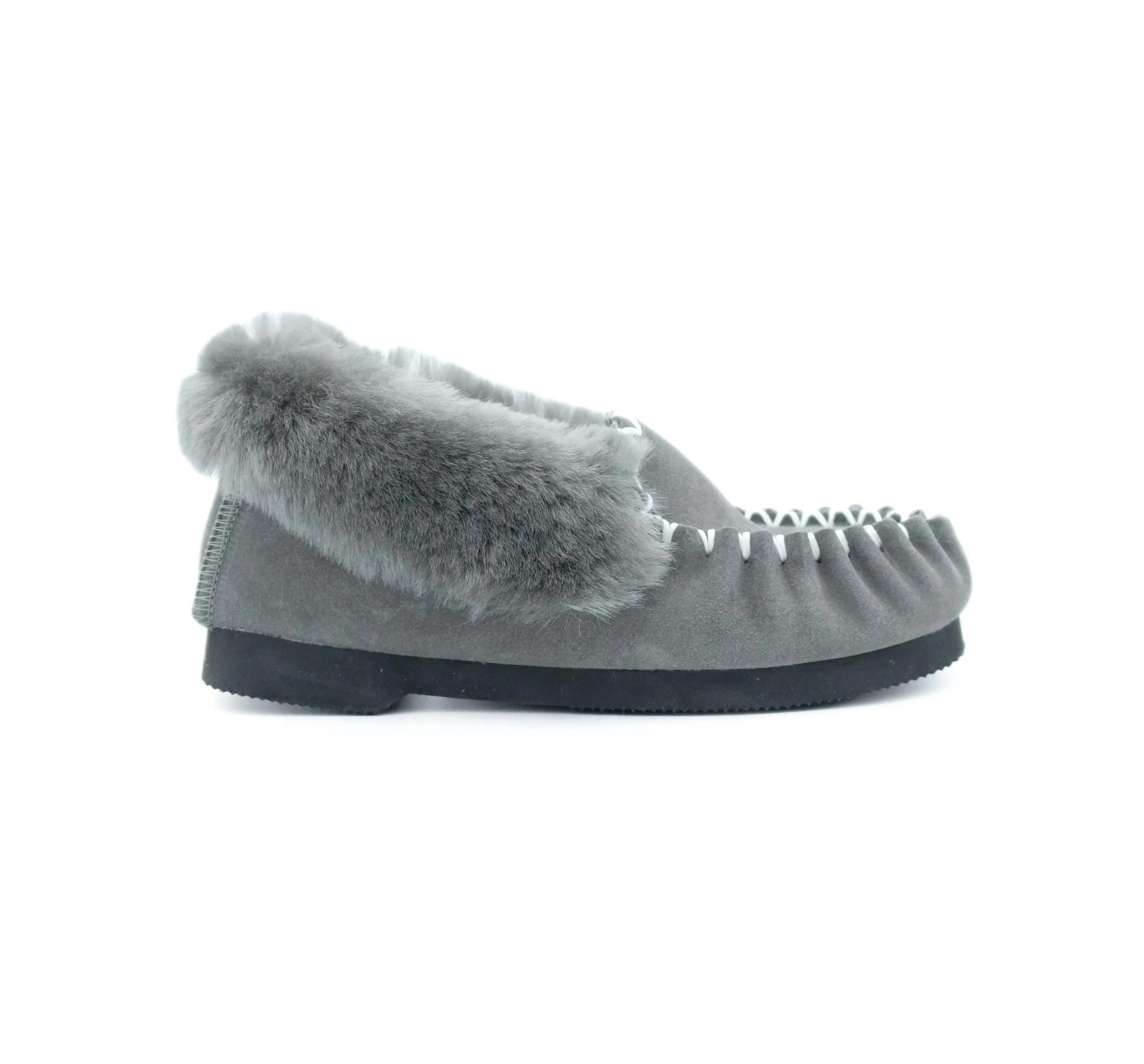 Traditional Sheepskin Moccasins - Men’s, Women’s, 100% Australian Sheepskin UGG Slippers